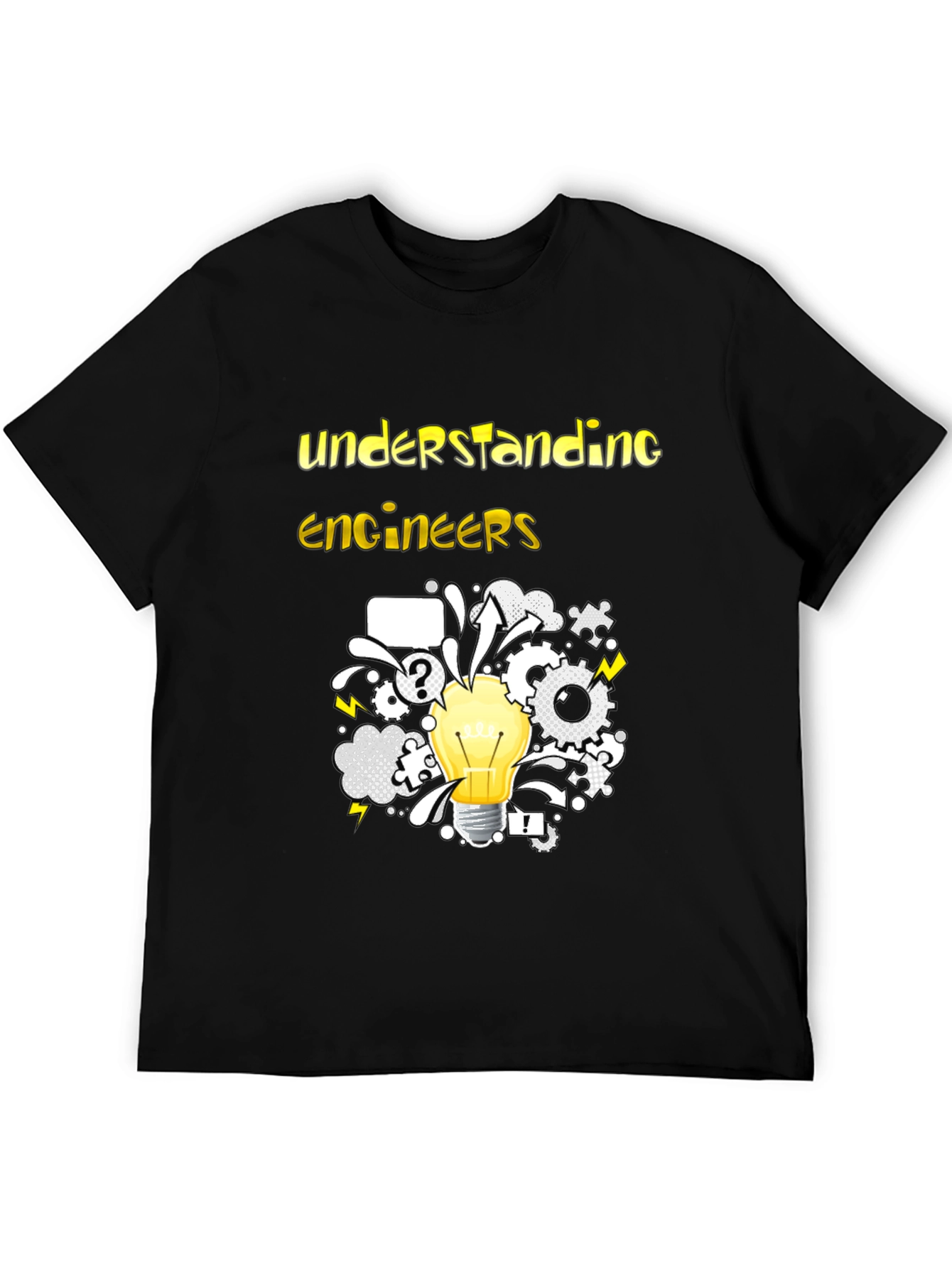 Understanding Engineers T-Shirt - Black