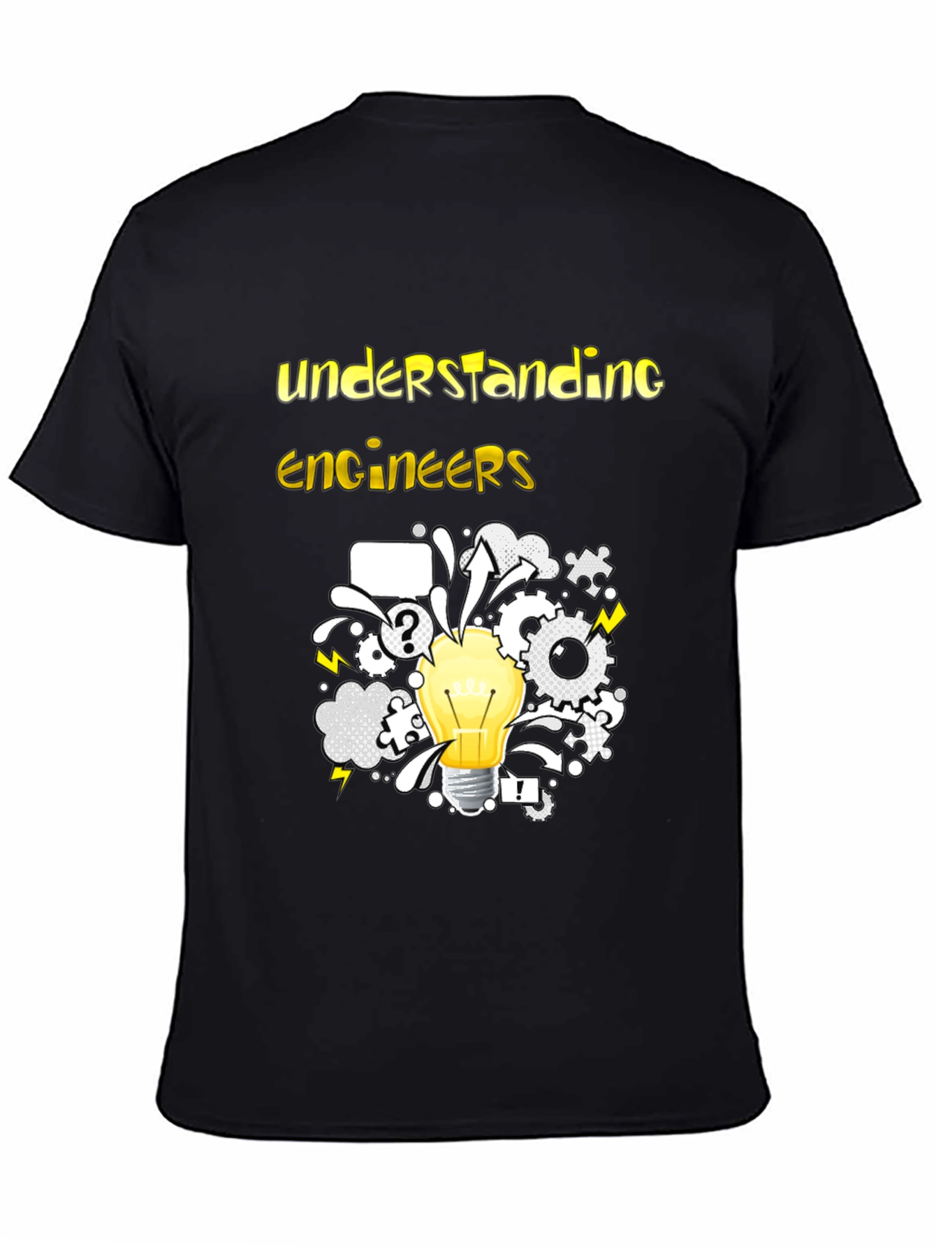 Understanding Engineers T-Shirt - Black