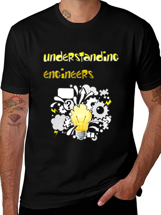 Understanding Engineers T-Shirt - Black