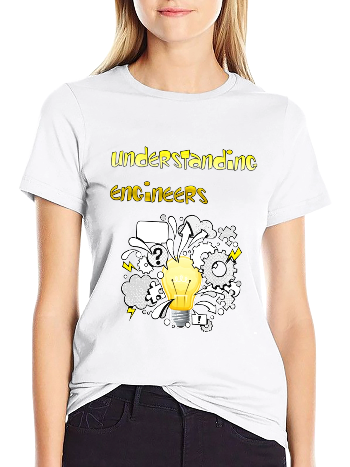 Understanding Engineers T-Shirt - Black