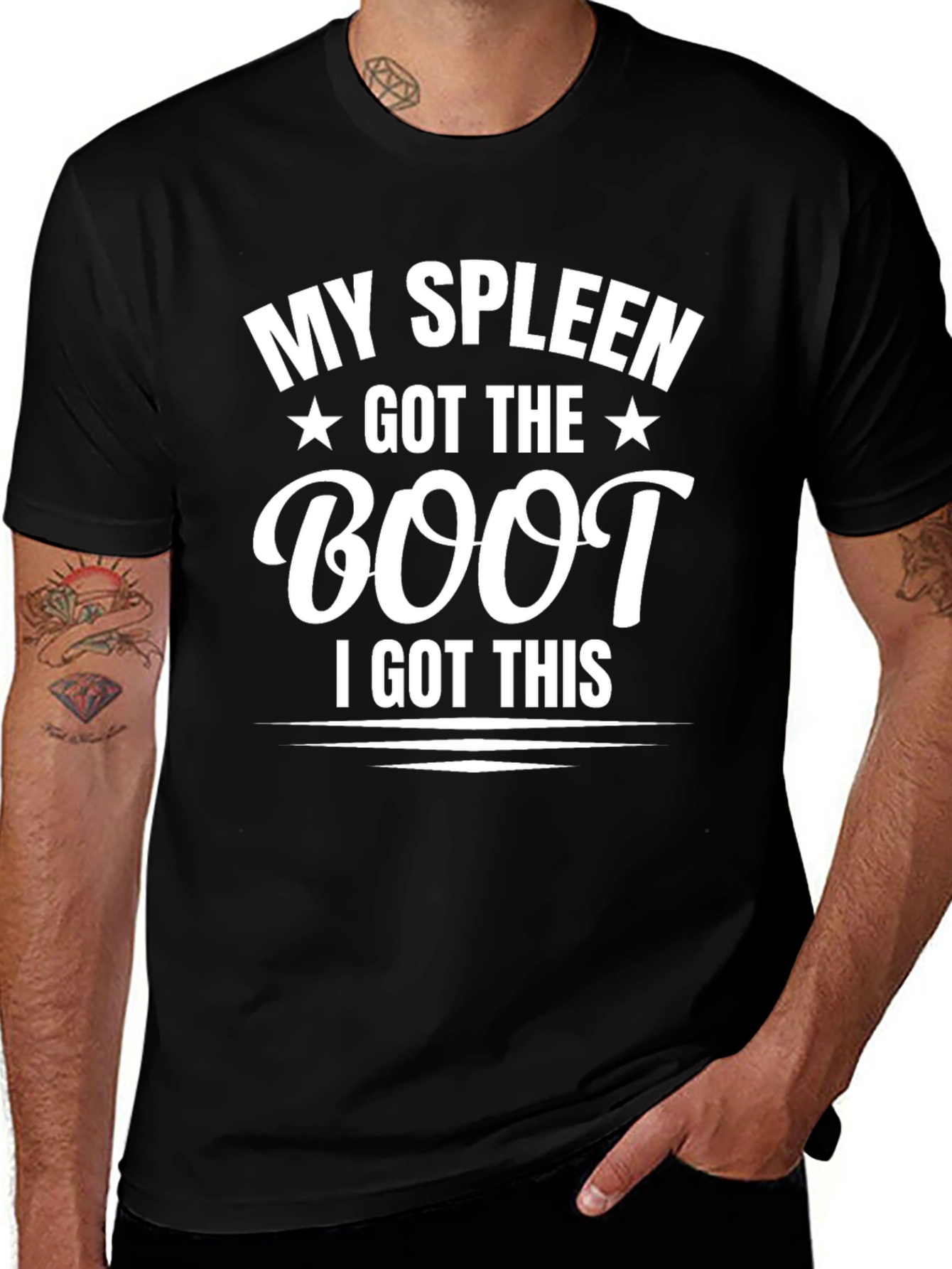 My Spleen Got The Boot Funny T-Shirt