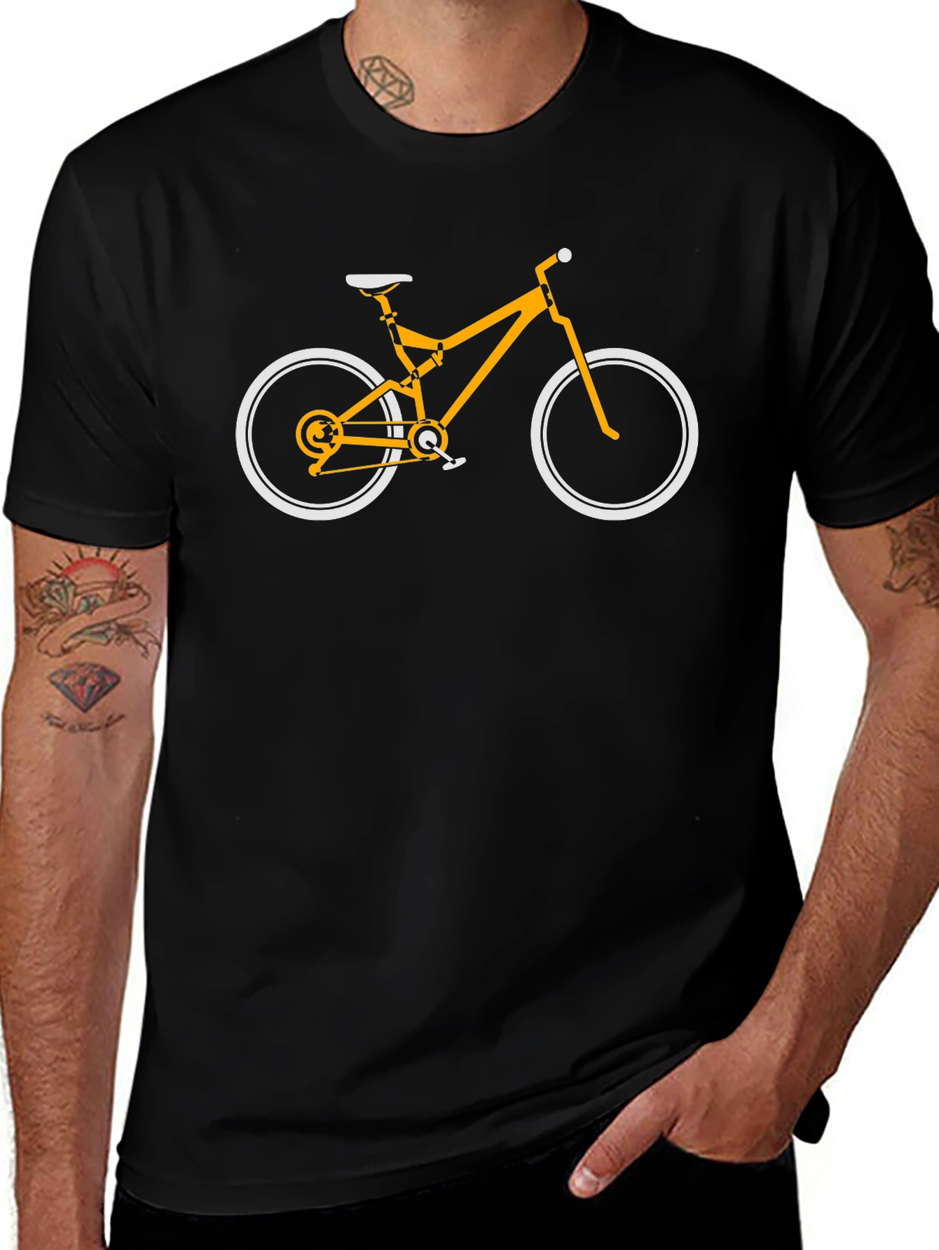 Mountain Bike Graphic T-Shirt