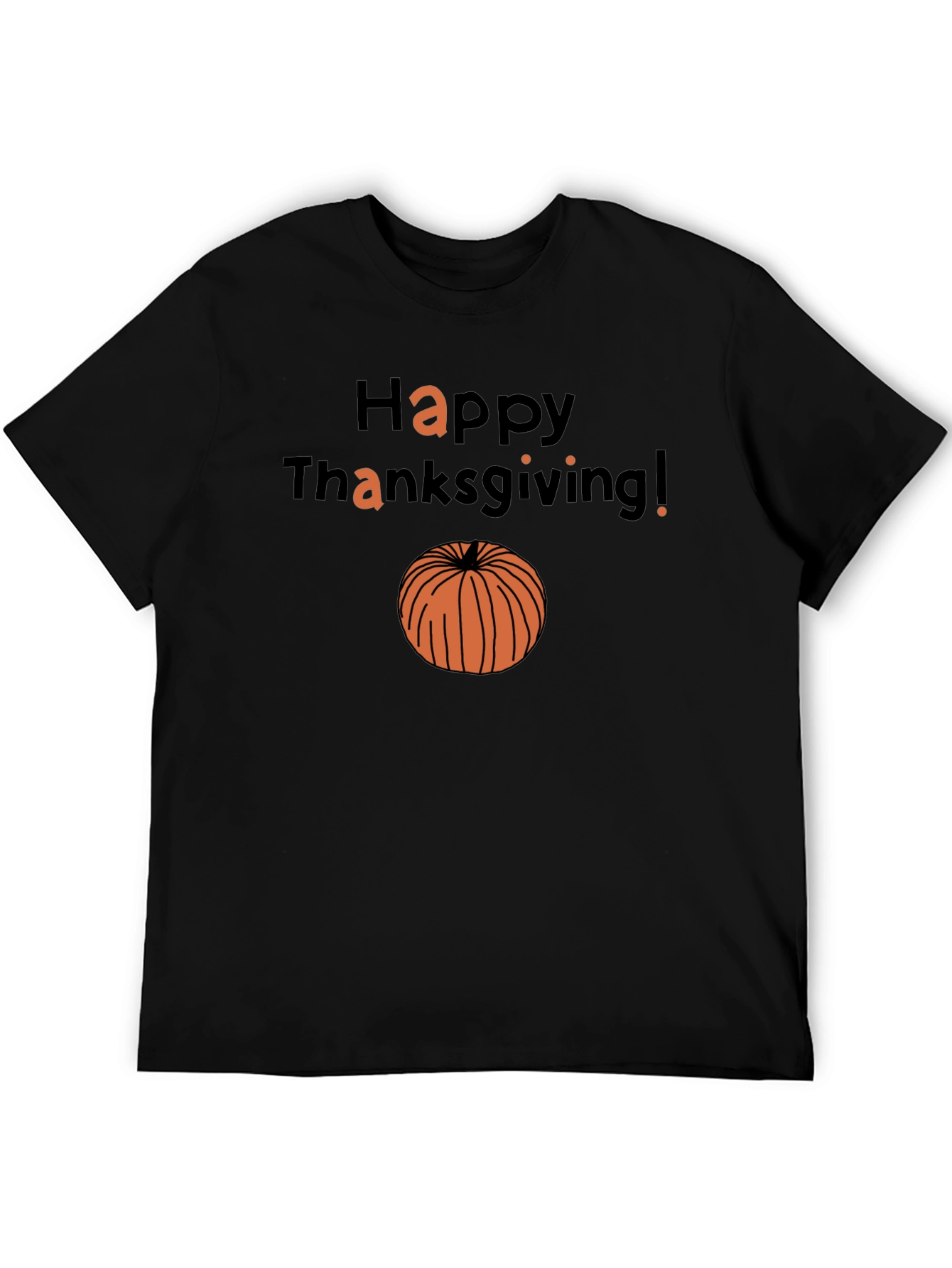 Happy Thanksgiving Pumpkin T-Shirt
