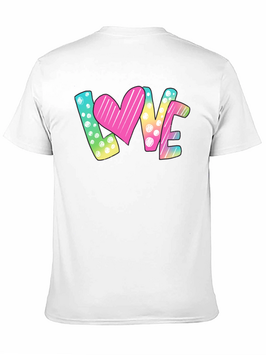 LOVE Graphic Print T-Shirt - Valentines Day