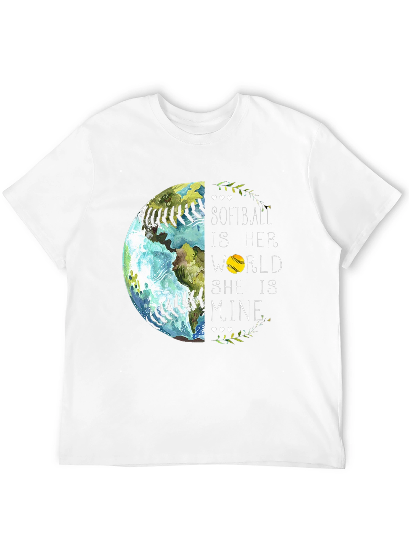 Softball is Her World T-Shirt