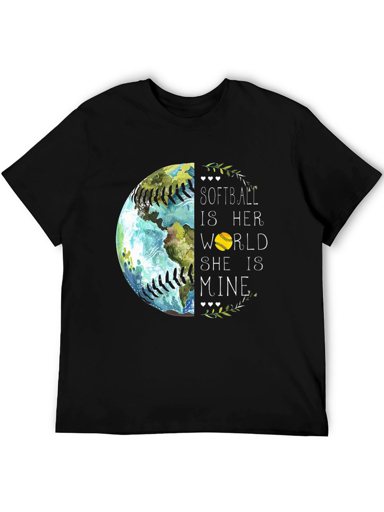 Softball is Her World T-Shirt