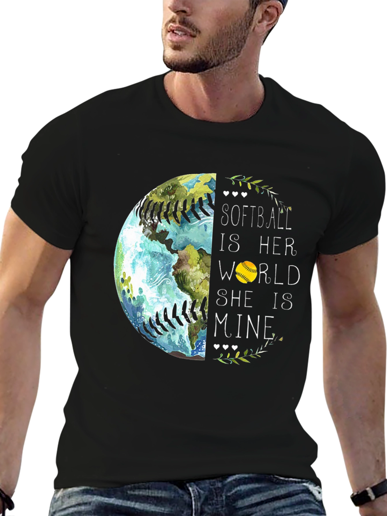 Softball is Her World T-Shirt