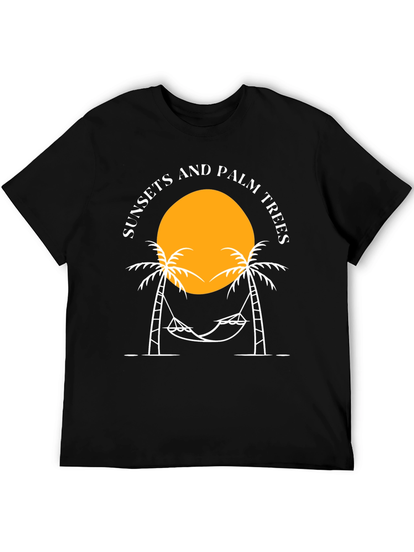 Sunsets and Palm Trees Graphic Tee