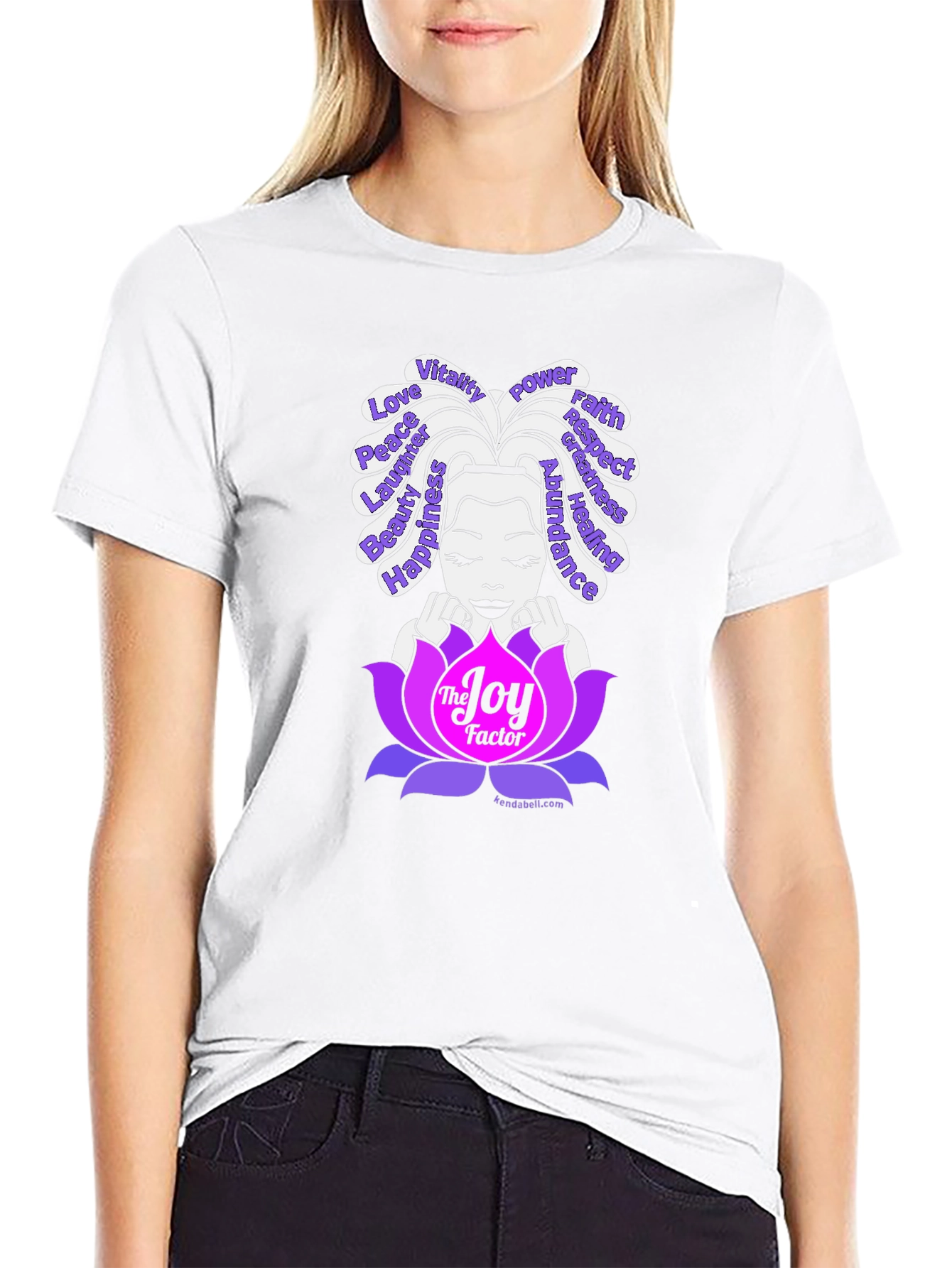 Joy Factor Graphic Tee - Empowering Womens T-Shirt