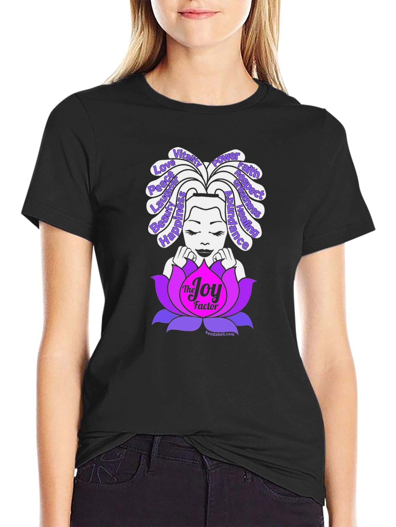 Joy Factor Graphic Tee - Empowering Womens T-Shirt
