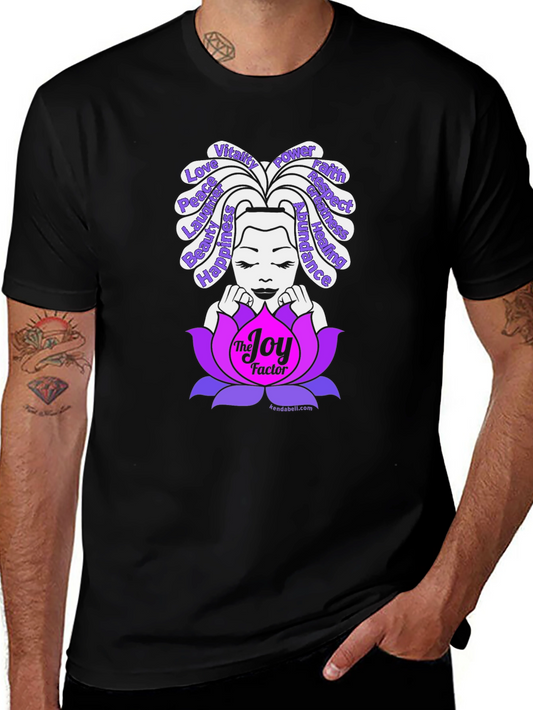 Joy Factor Graphic Tee - Empowering Womens T-Shirt