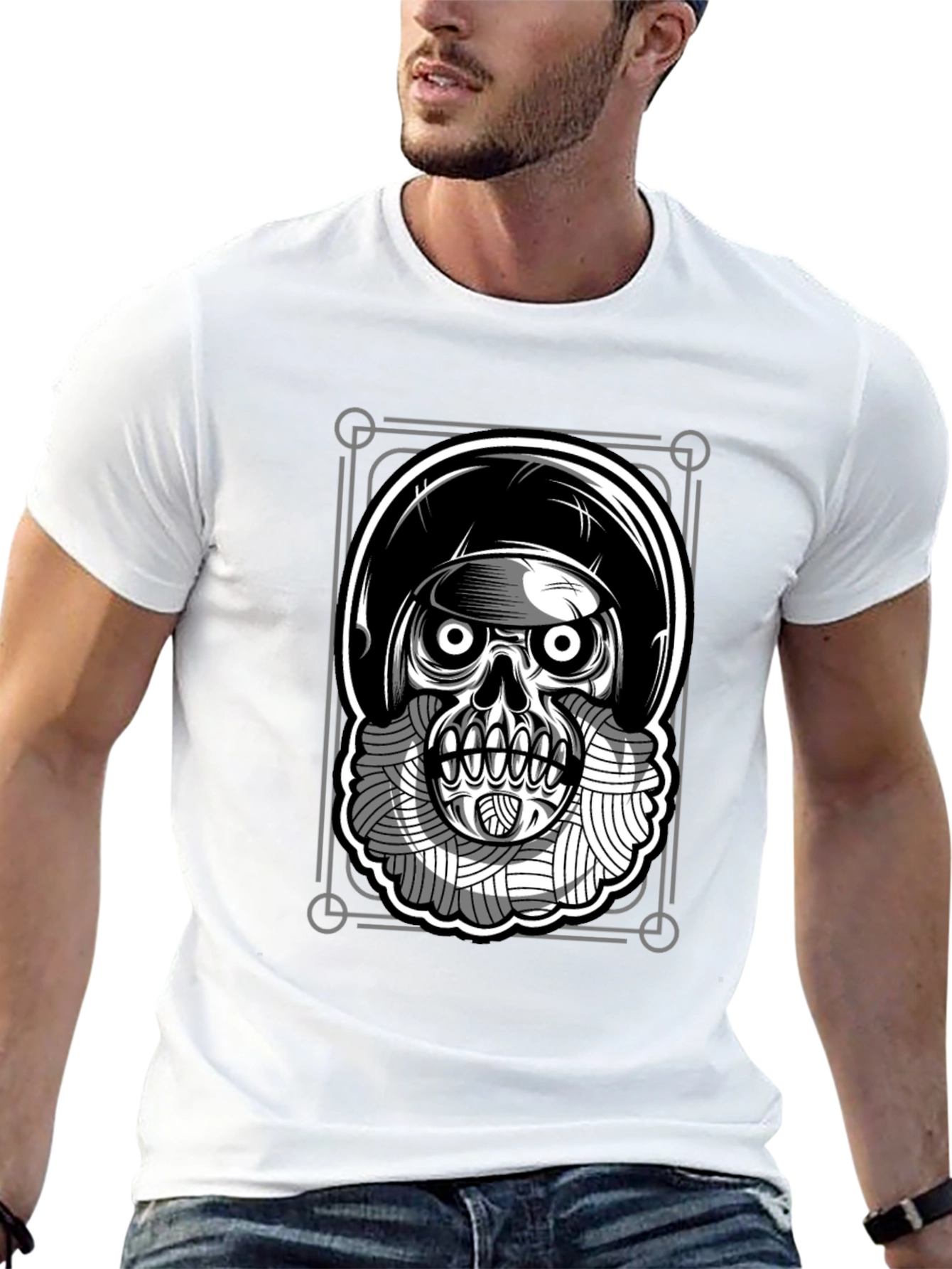 Skull Rider Graphic Tee