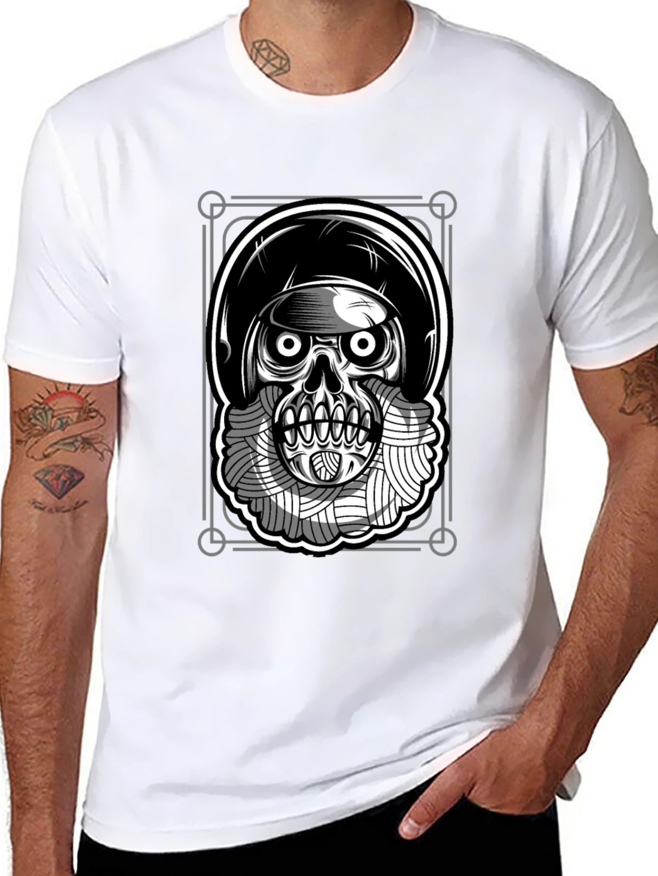 Skull Rider Graphic Tee