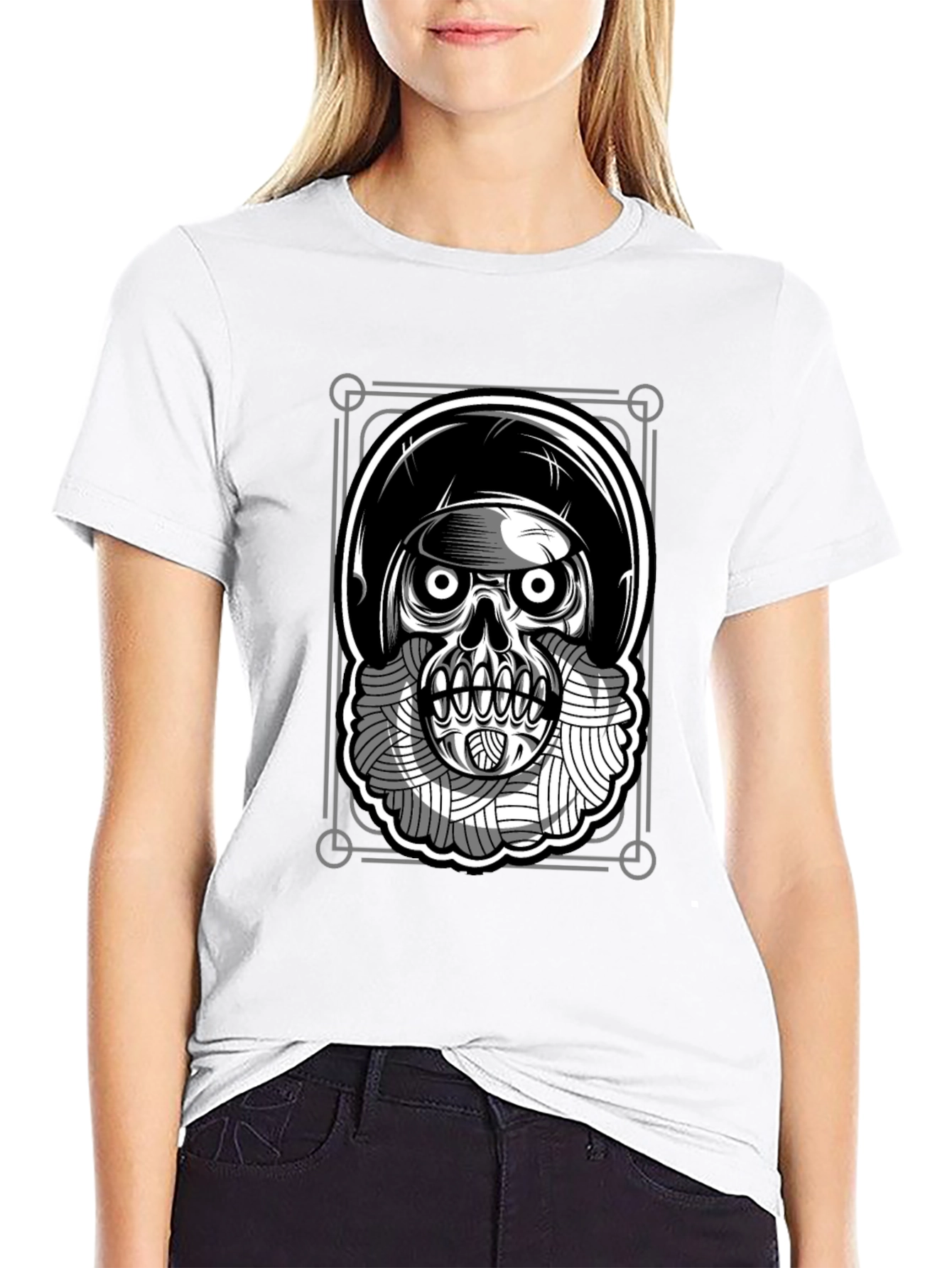 Skull Rider Graphic Tee