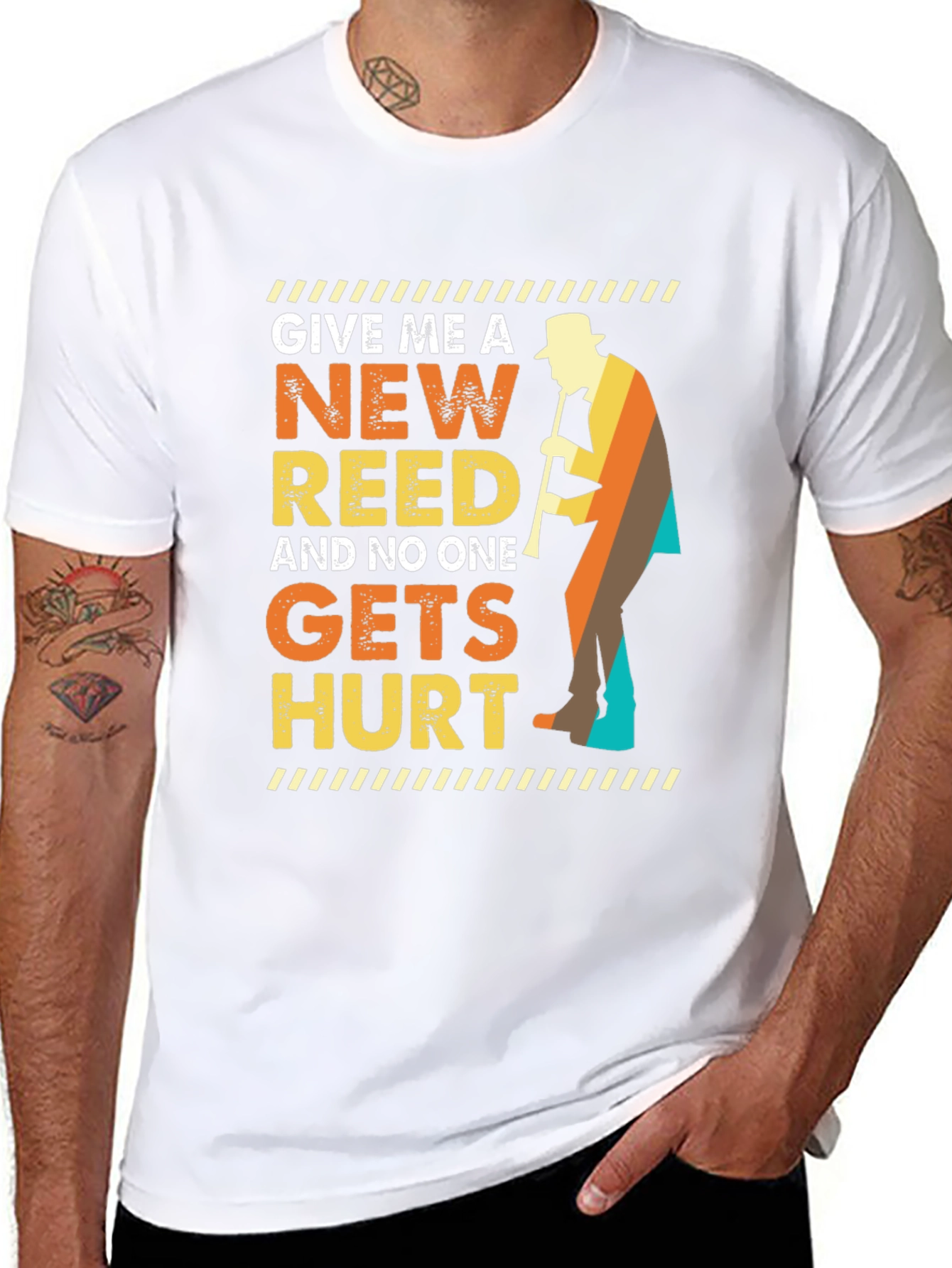 New Reed T-Shirt Musician Humor