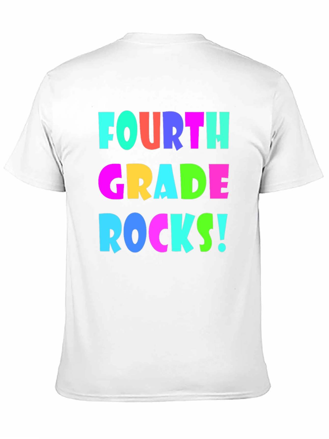Fourth Grade Rocks! Graphic Tee