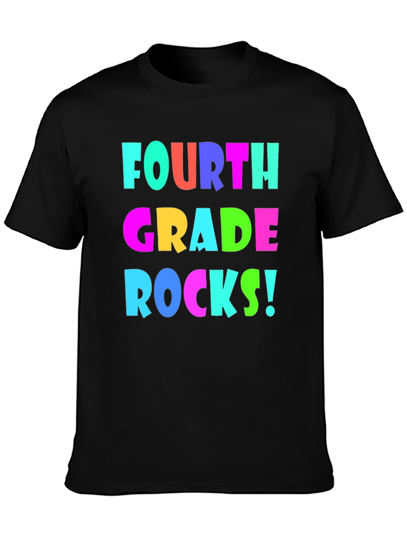 Fourth Grade Rocks! Graphic Tee