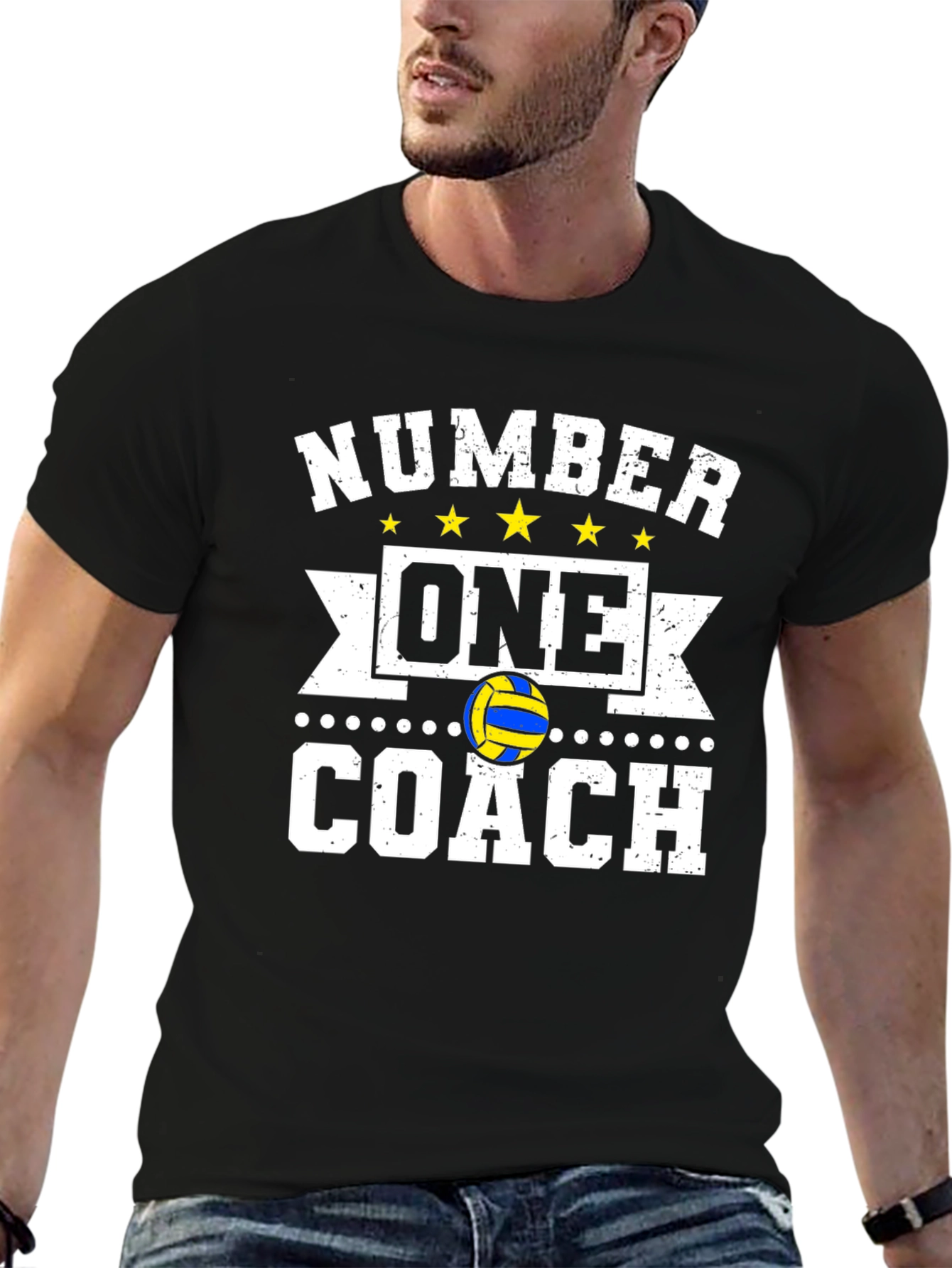 Number One Coach Volleyball T-Shirt