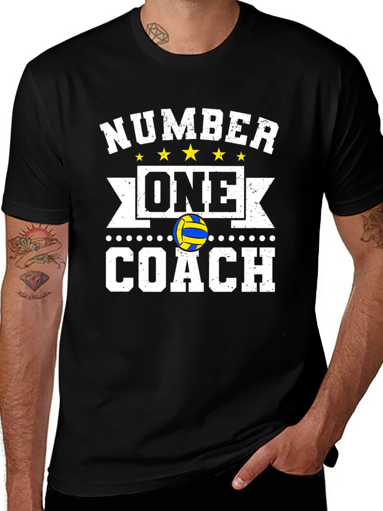 Number One Coach Volleyball T-Shirt
