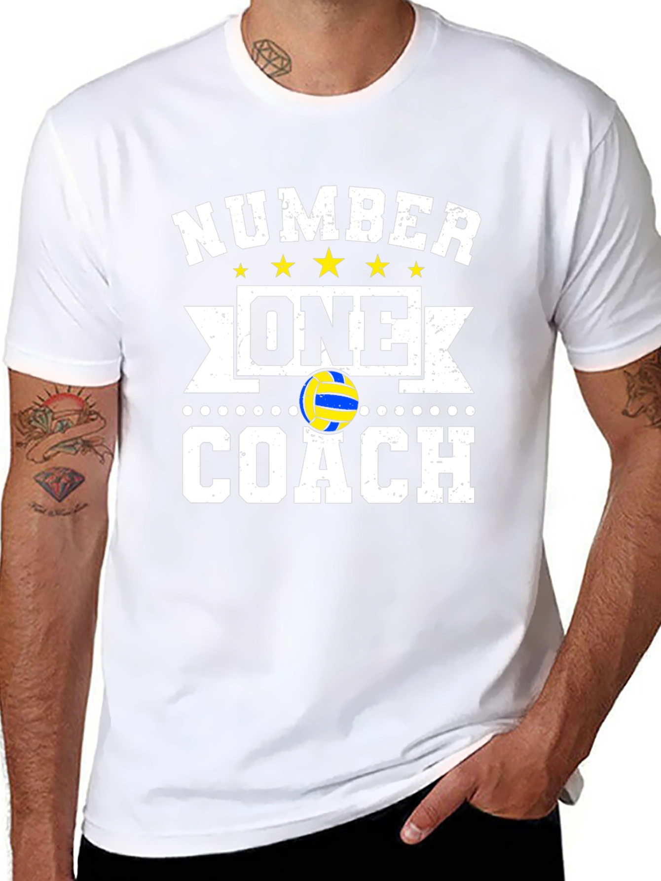Number One Coach Volleyball T-Shirt