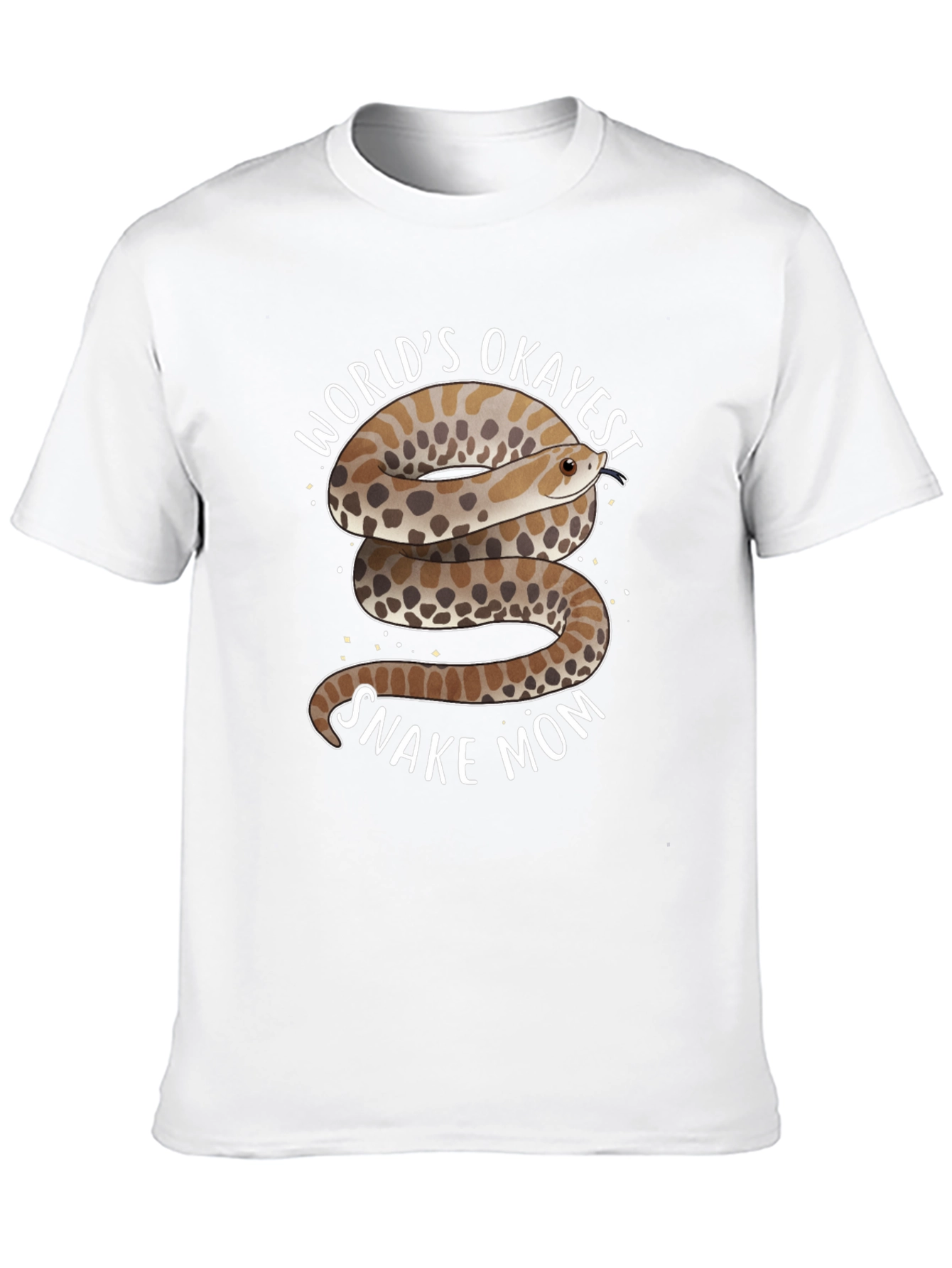 Worlds Okayest Snake Mom T-Shirt