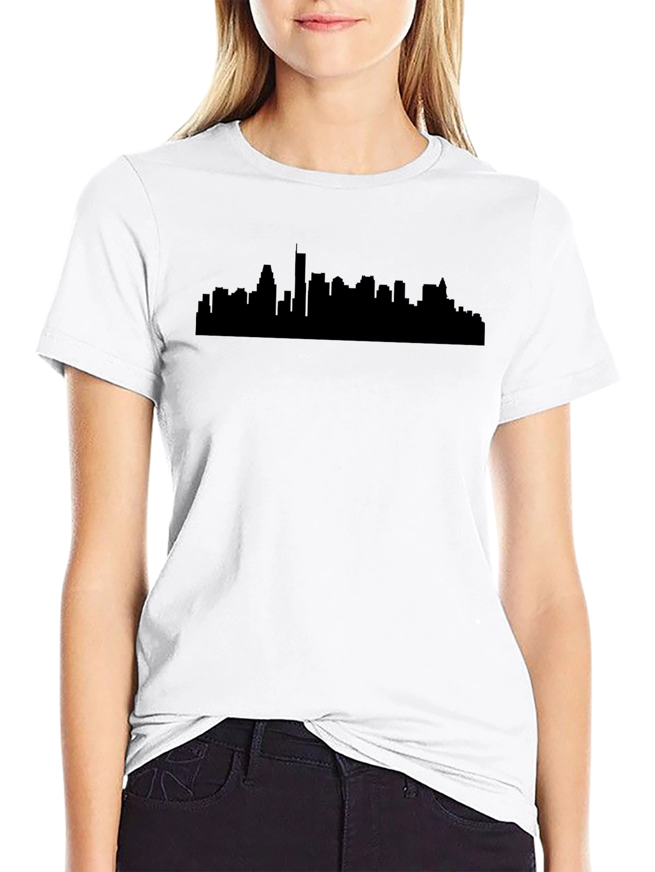 City Skyline Graphic Tee - Urban Style