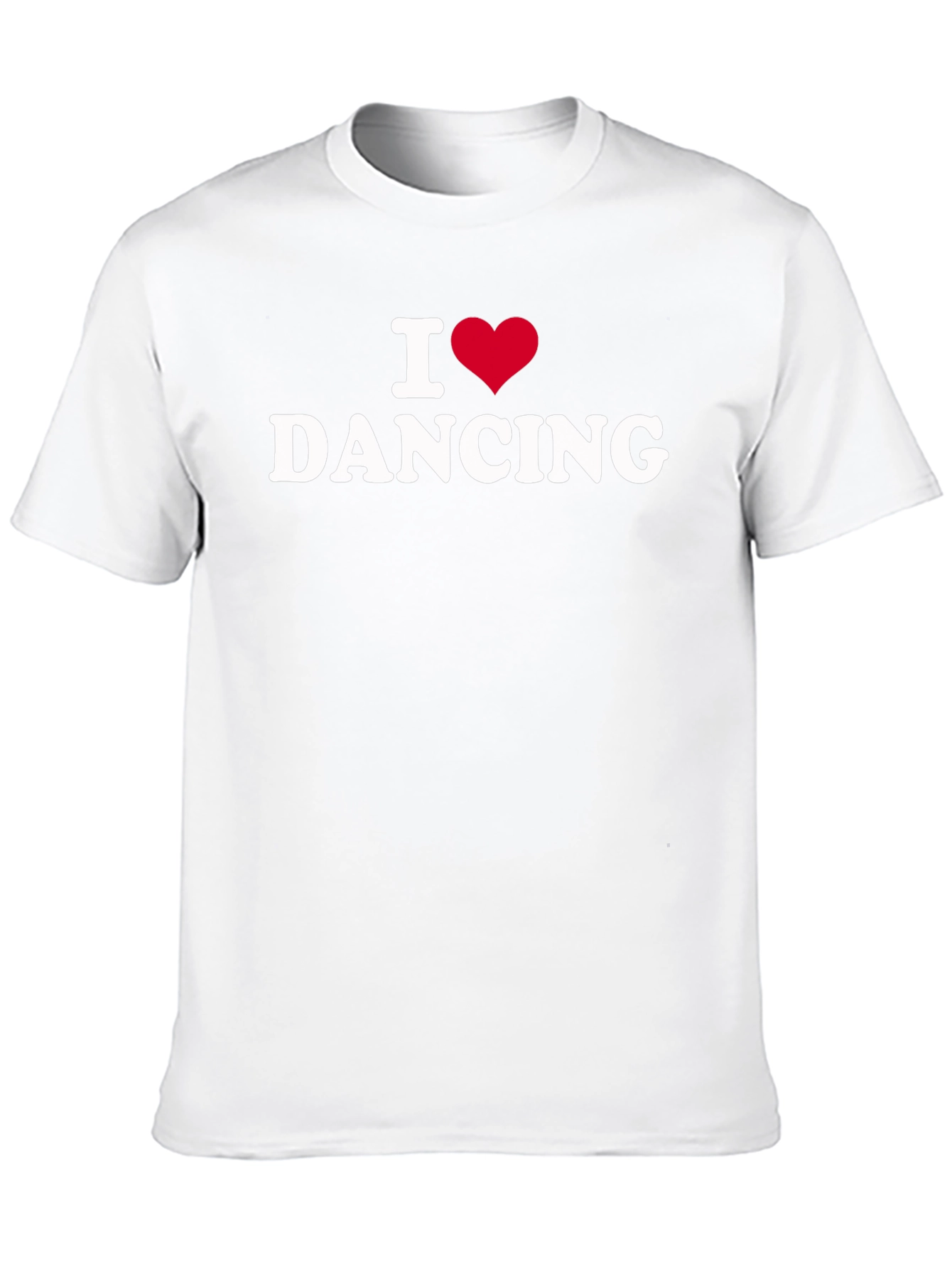 I Heart Dancing Graphic T-Shirt - Black