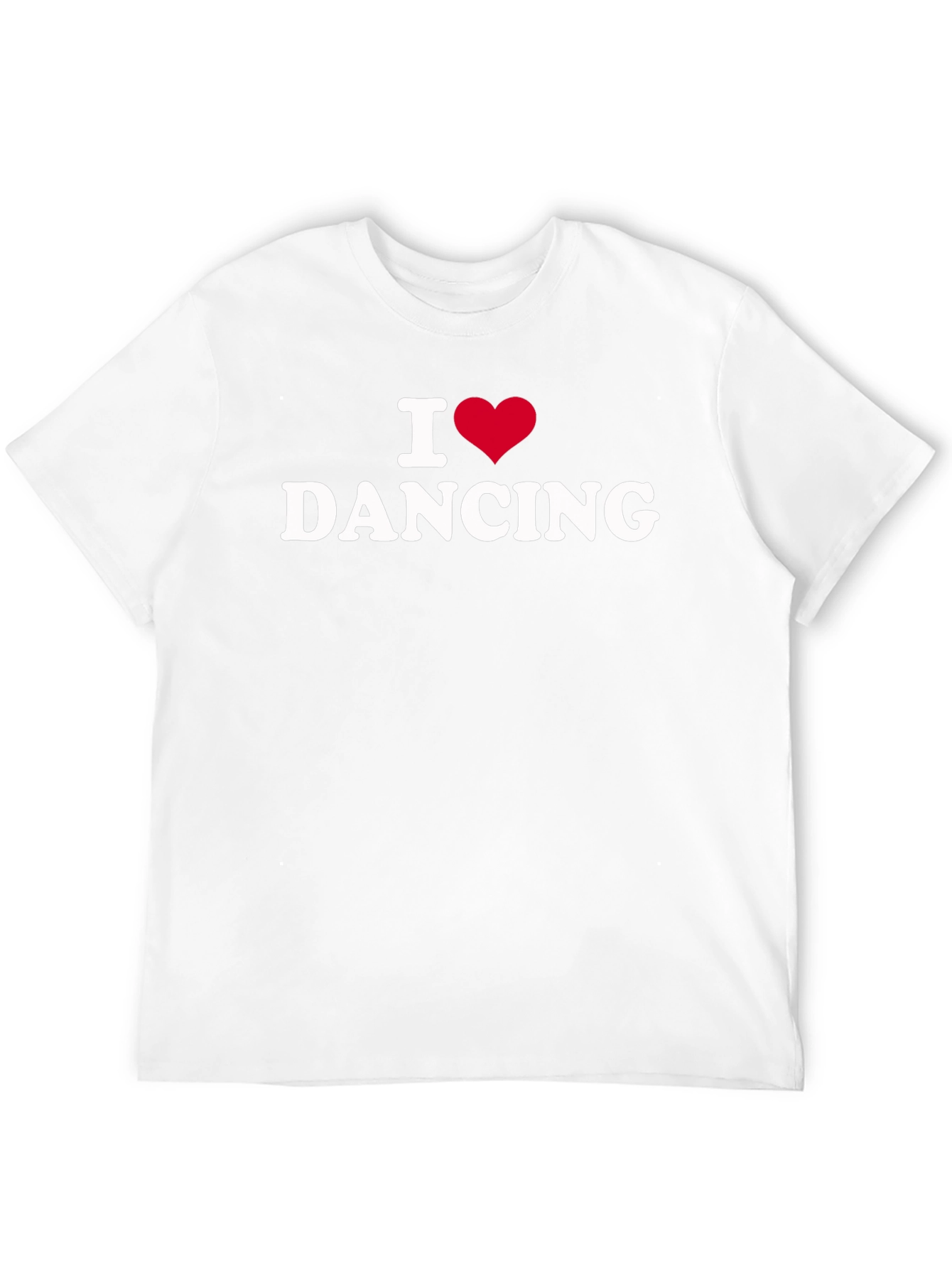 I Heart Dancing Graphic T-Shirt - Black