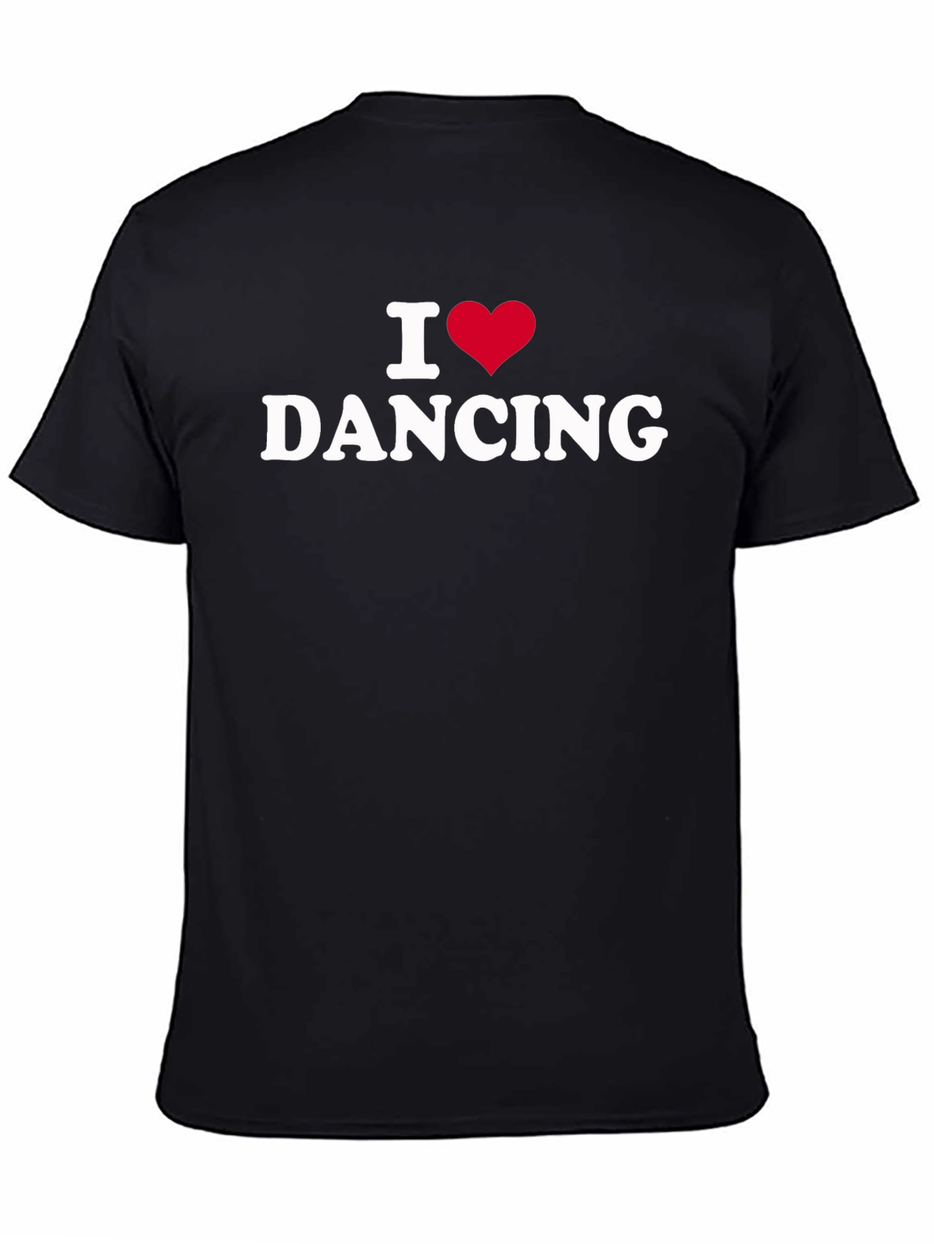 I Heart Dancing Graphic T-Shirt - Black