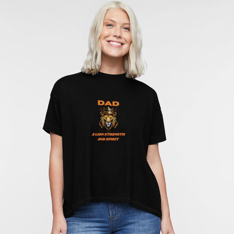 Dad, a Lion Strength And Spirit