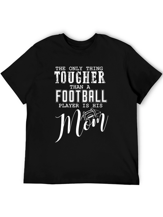 Tougher Than a Football Player Mom T-Shirt