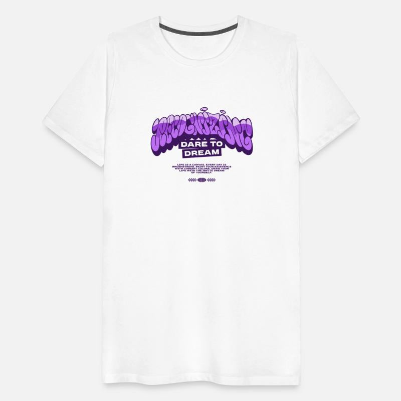 Dare to Dream Graffiti Style Inspirational Quote