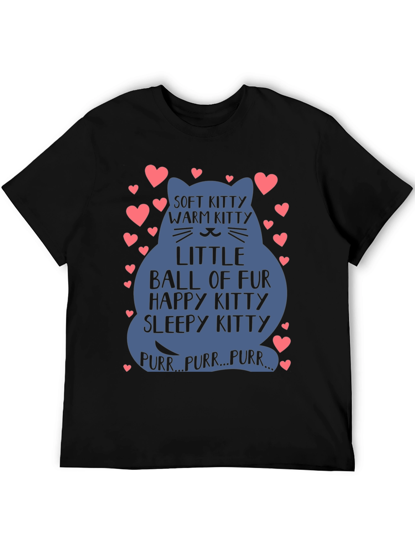 Soft Kitty Cat Lover T-Shirt