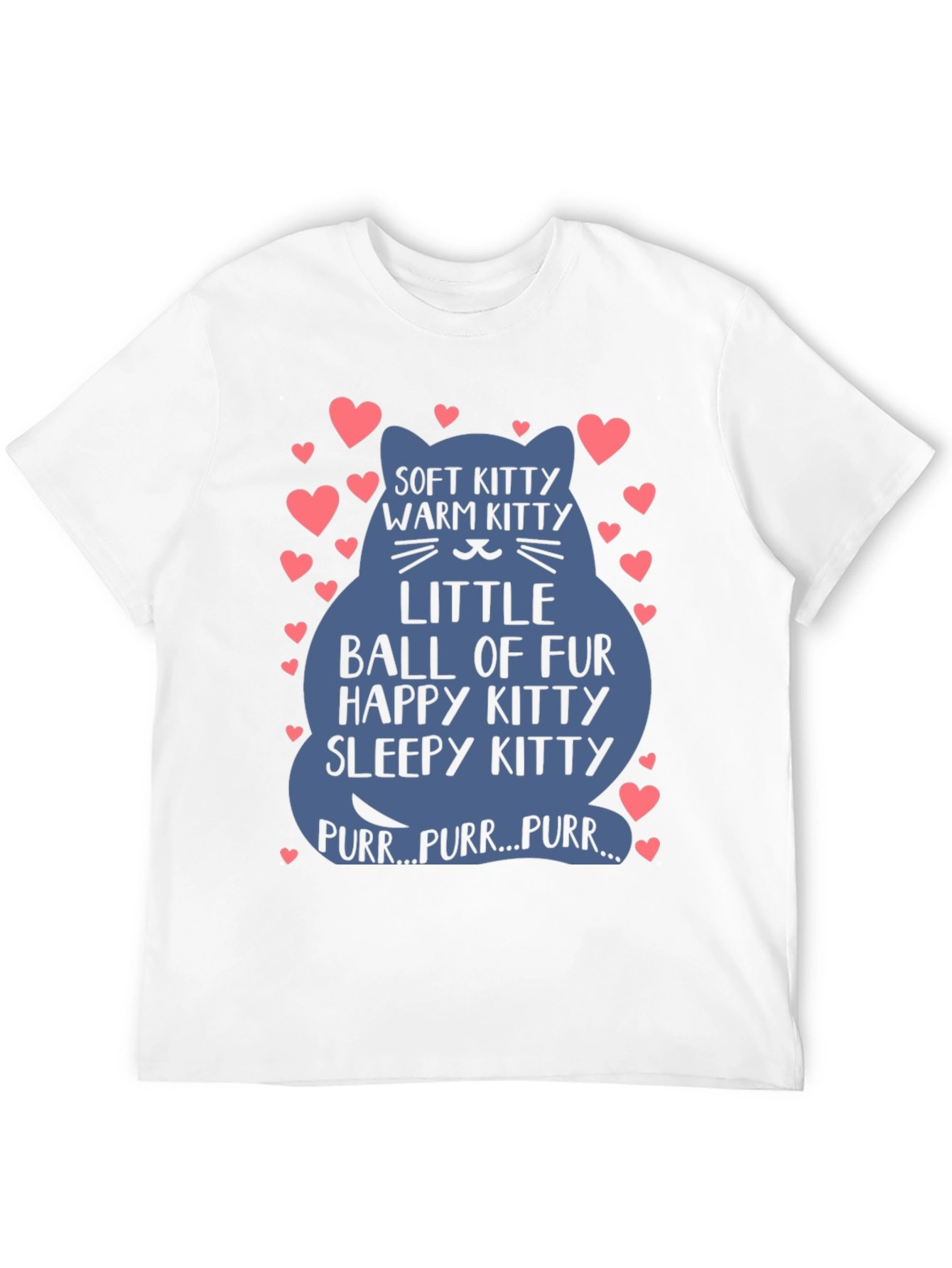 Soft Kitty Cat Lover T-Shirt