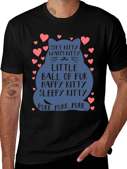 Soft Kitty Cat Lover T-Shirt