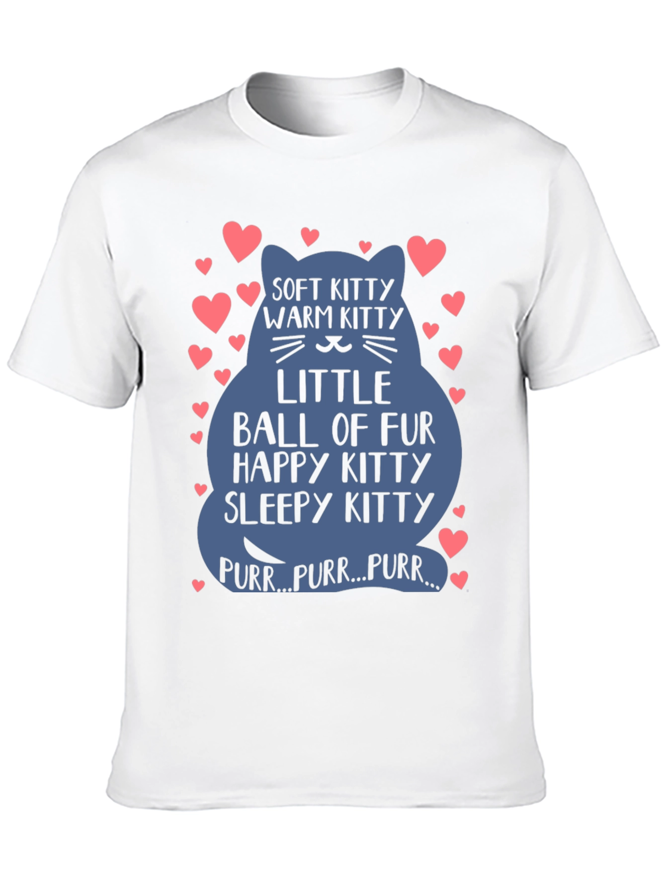 Soft Kitty Cat Lover T-Shirt
