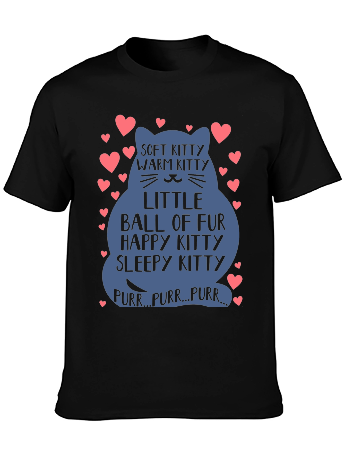 Soft Kitty Cat Lover T-Shirt