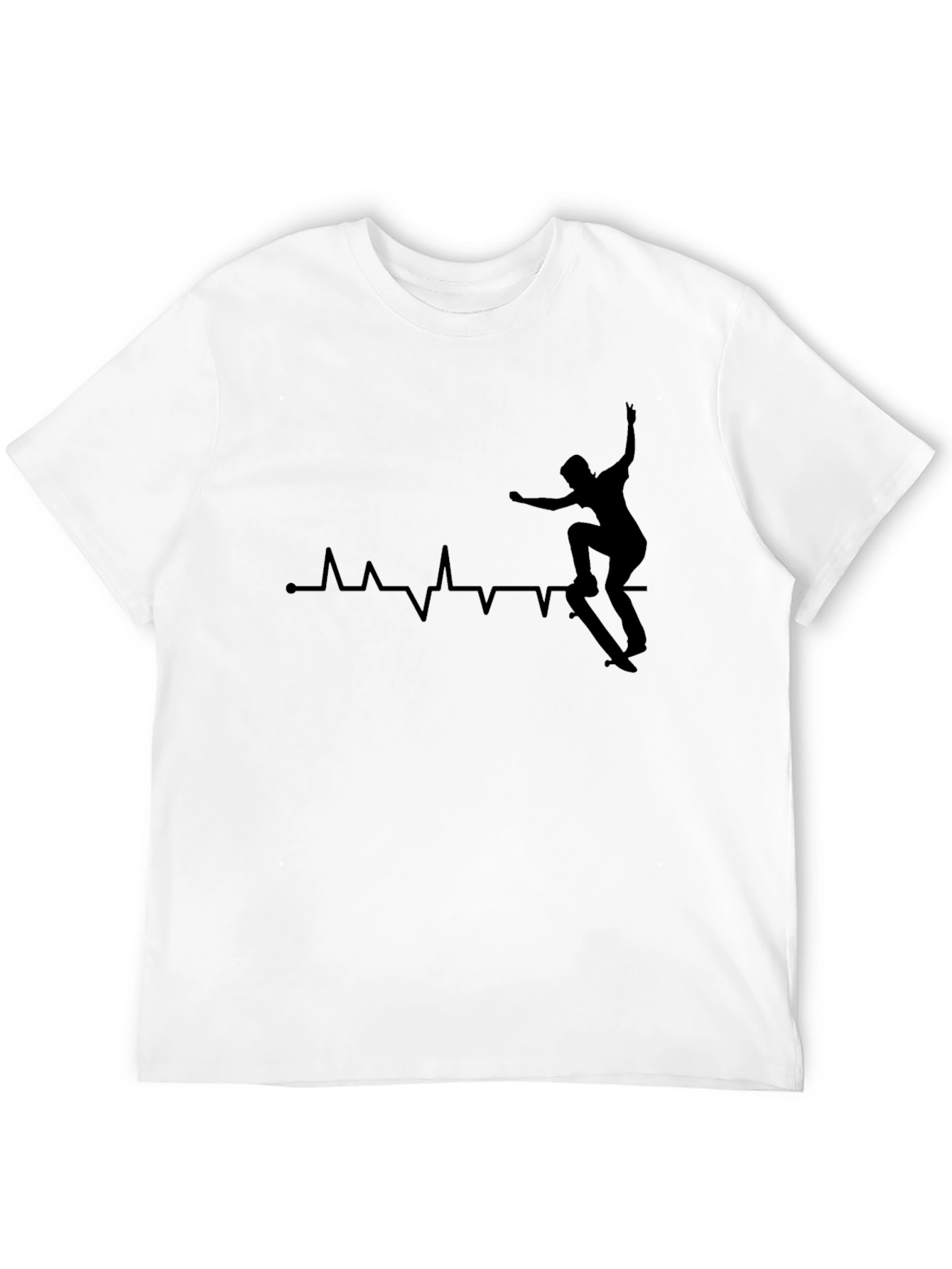 Skateboard Heartbeat T-Shirt