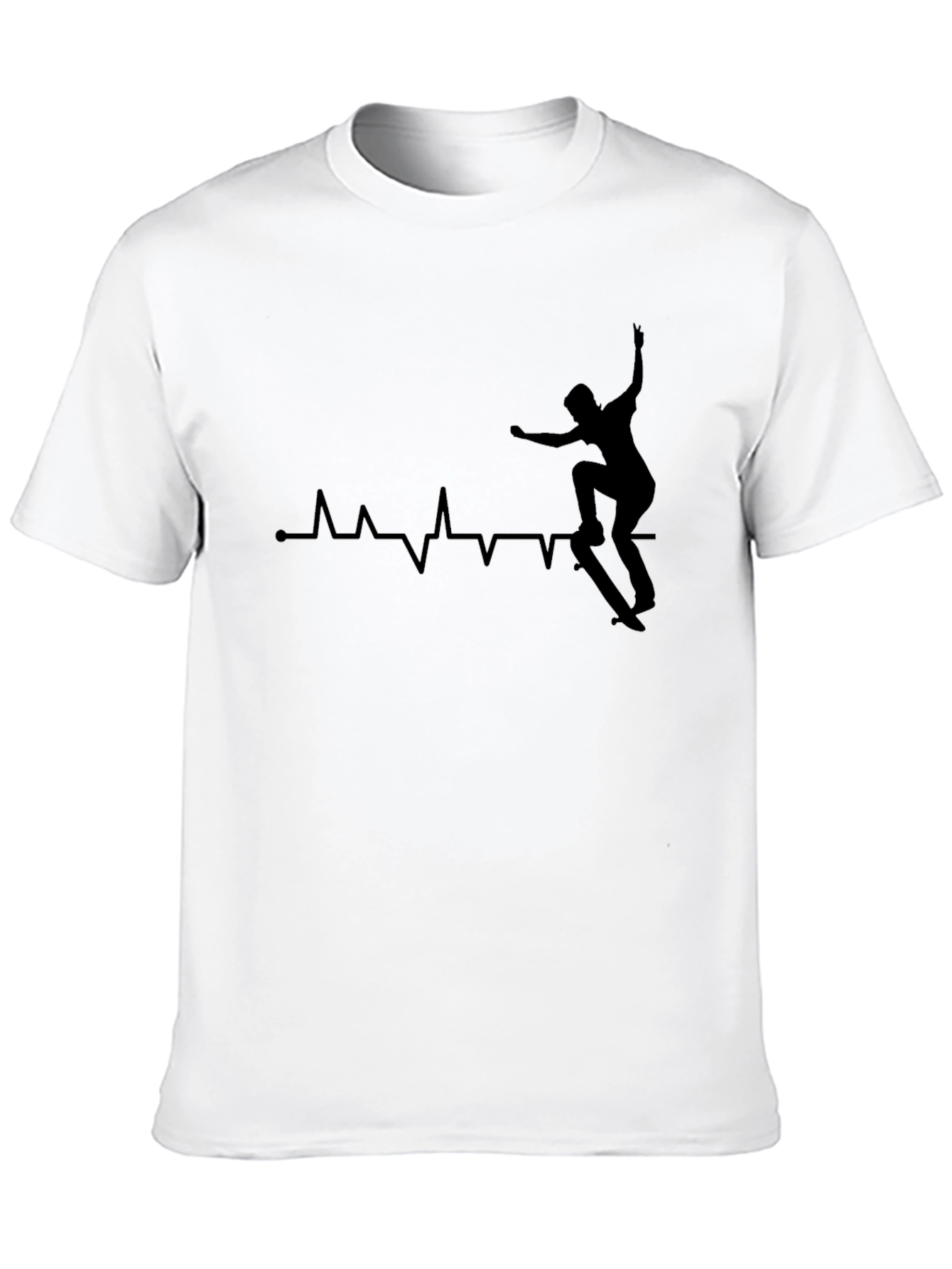 Skateboard Heartbeat T-Shirt