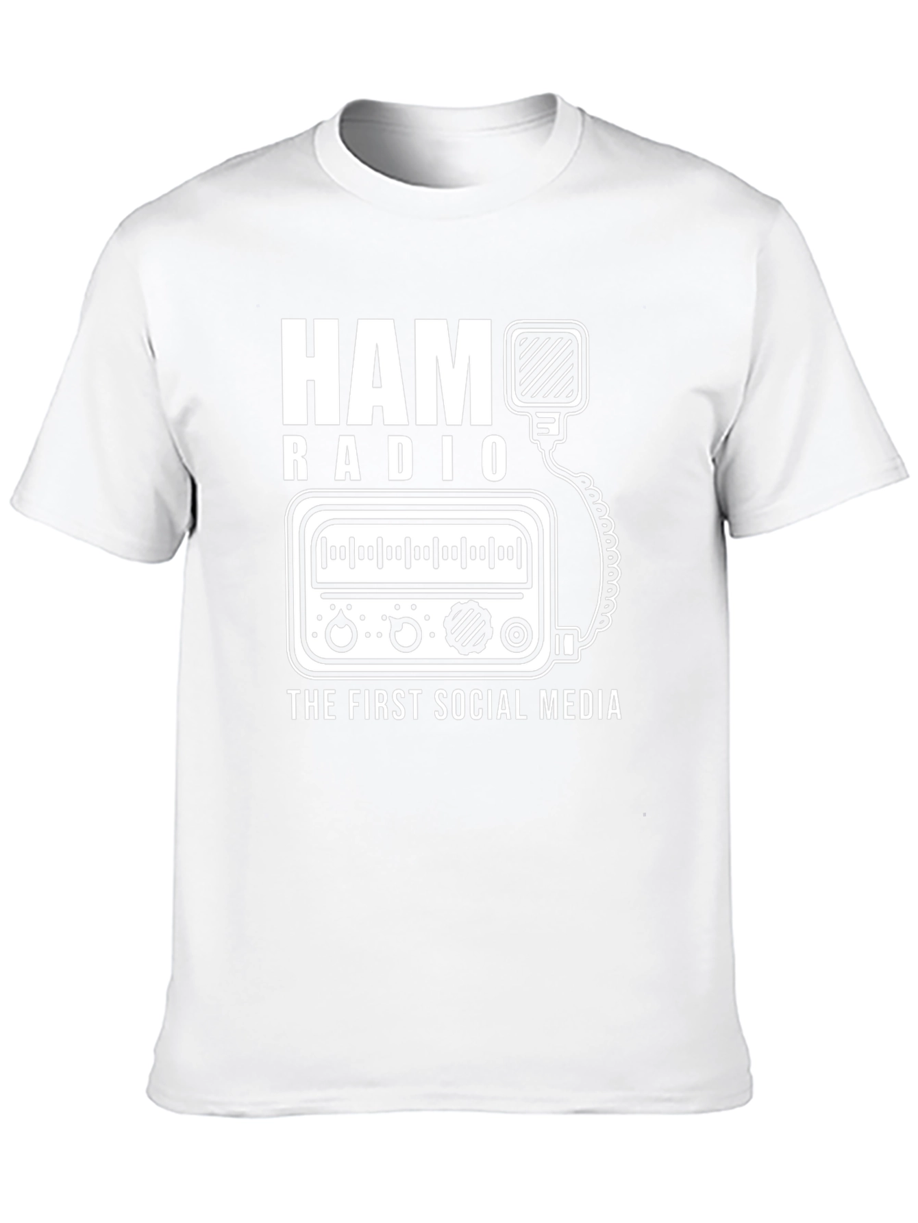 Ham Radio The First Social Media T-Shirt