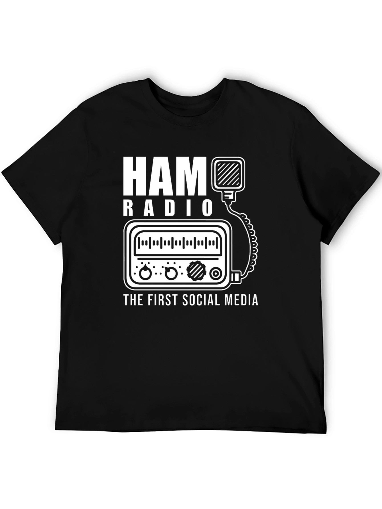 Ham Radio The First Social Media T-Shirt