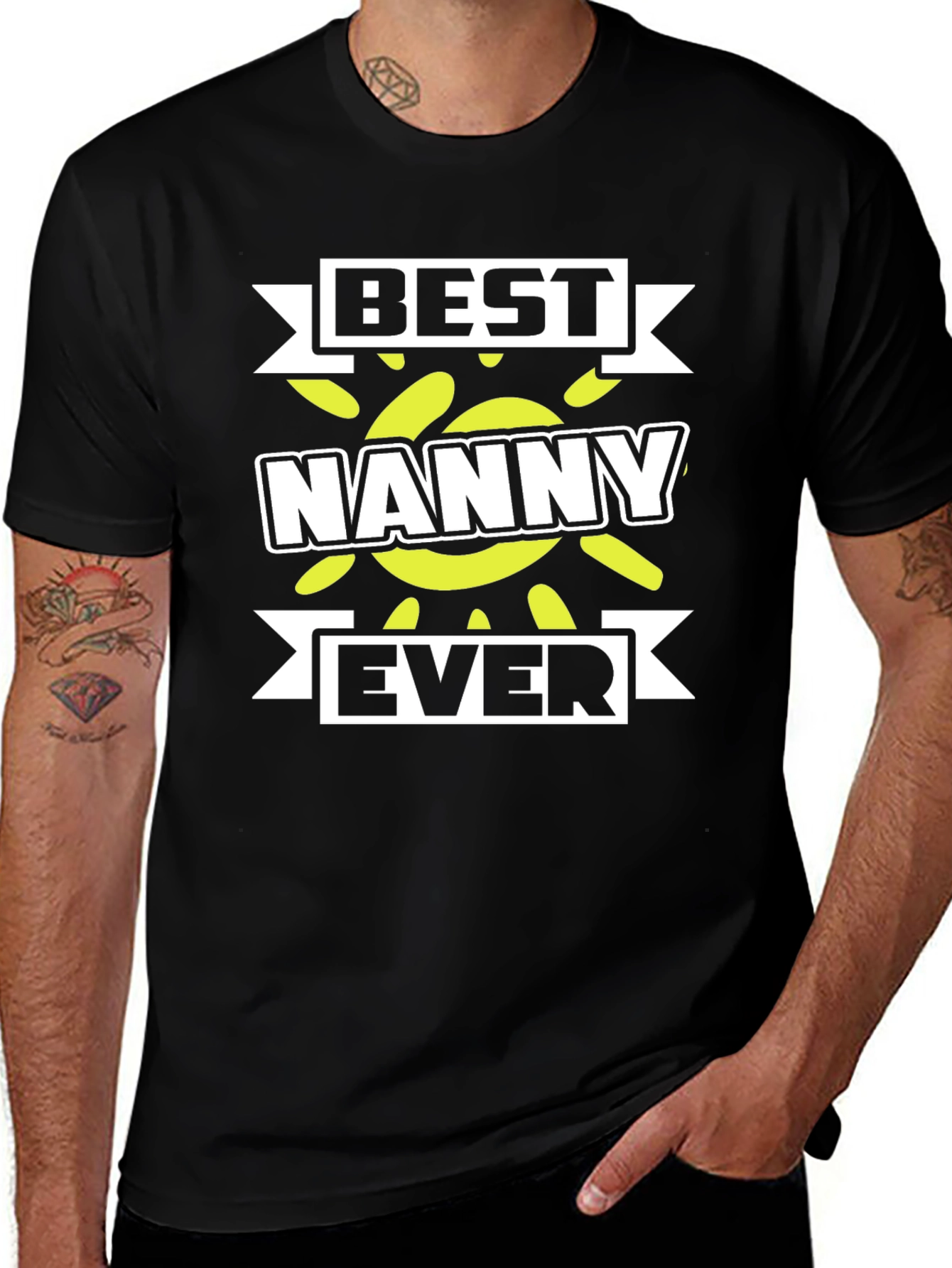 Best Nanny Ever T-Shirt - Gift for Nannies