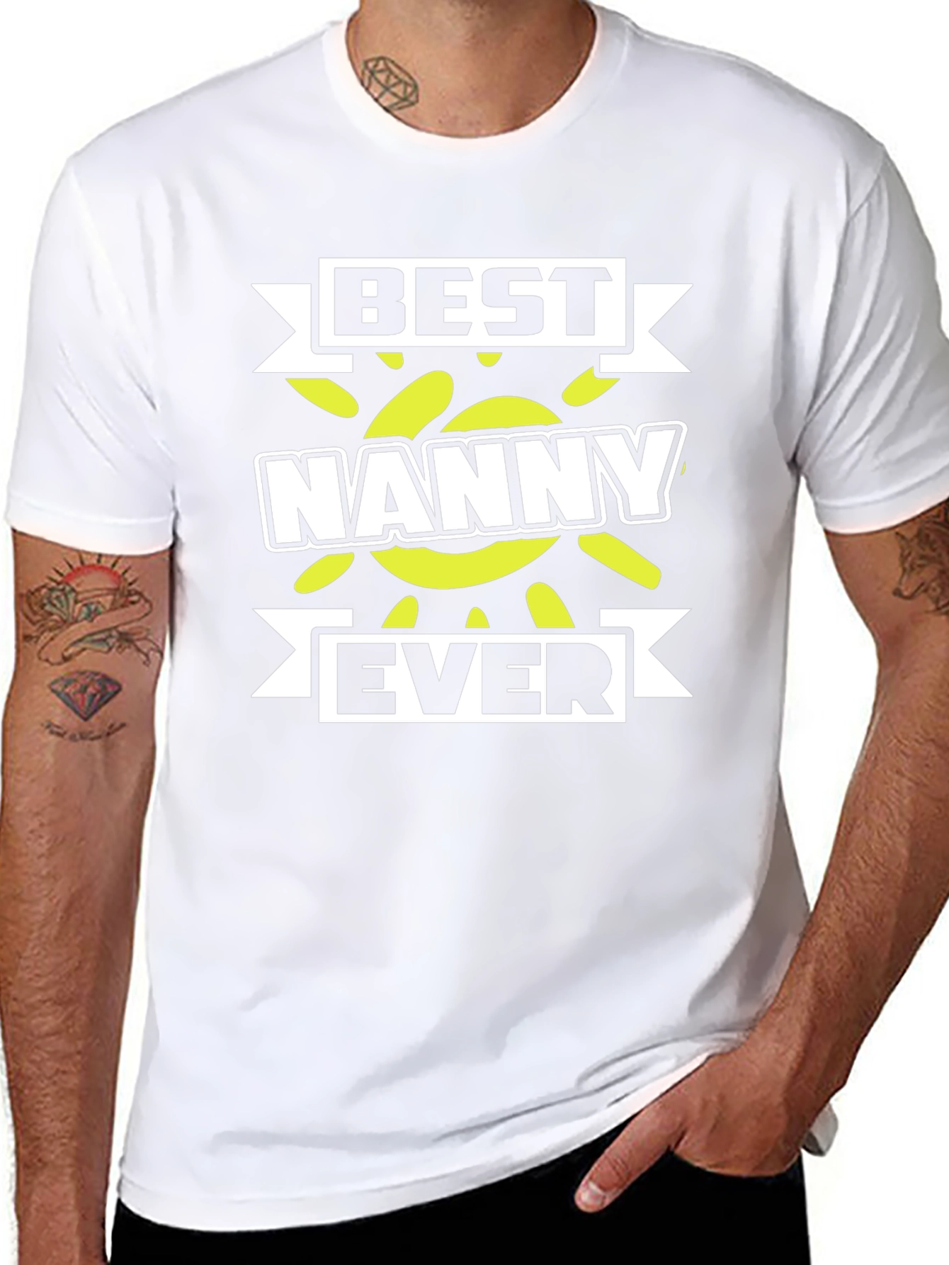 Best Nanny Ever T-Shirt - Gift for Nannies