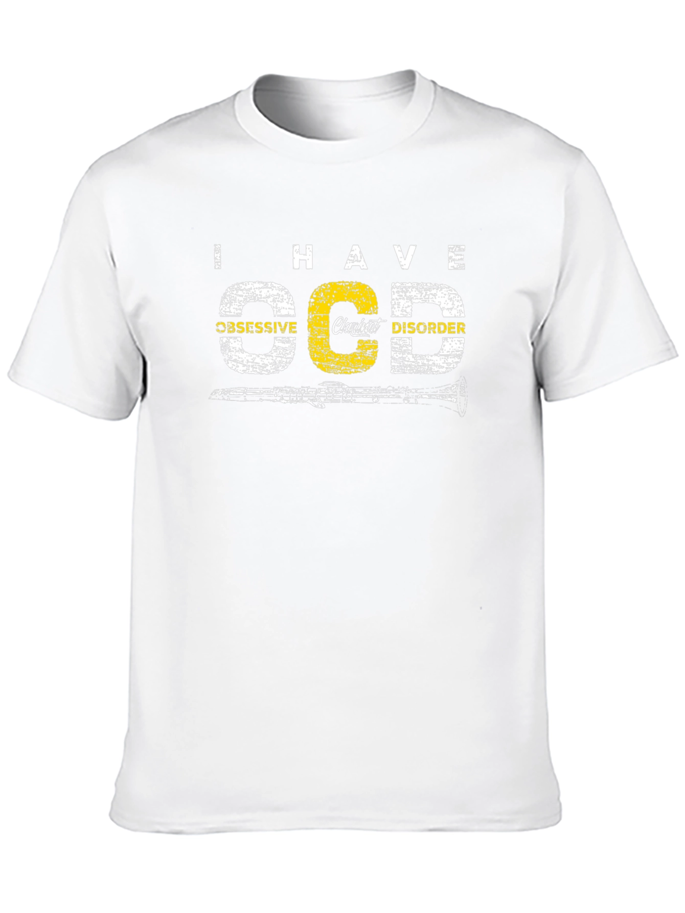 I Have OCD Obsessive Clarinet Disorder T-Shirt
