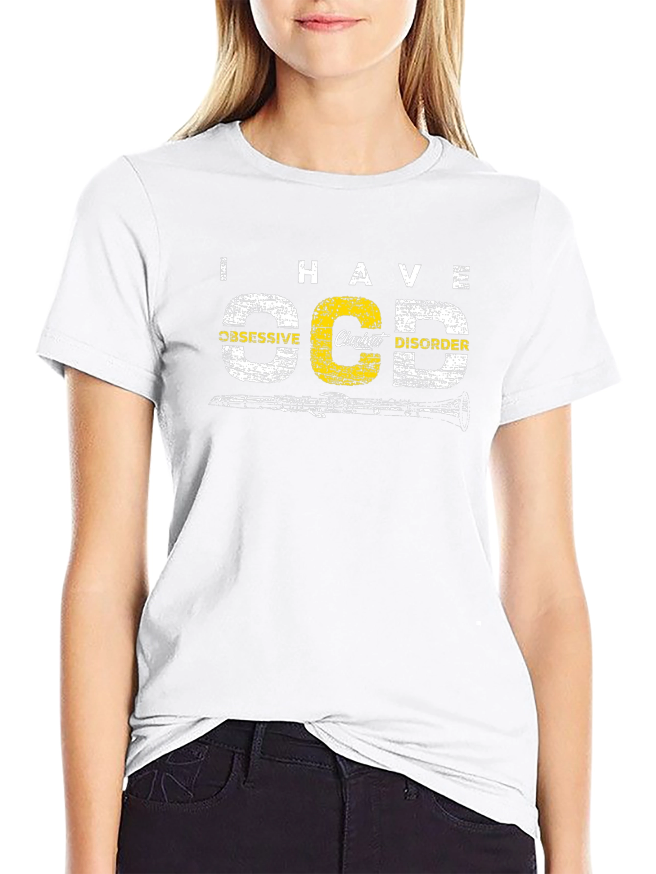 I Have OCD Obsessive Clarinet Disorder T-Shirt