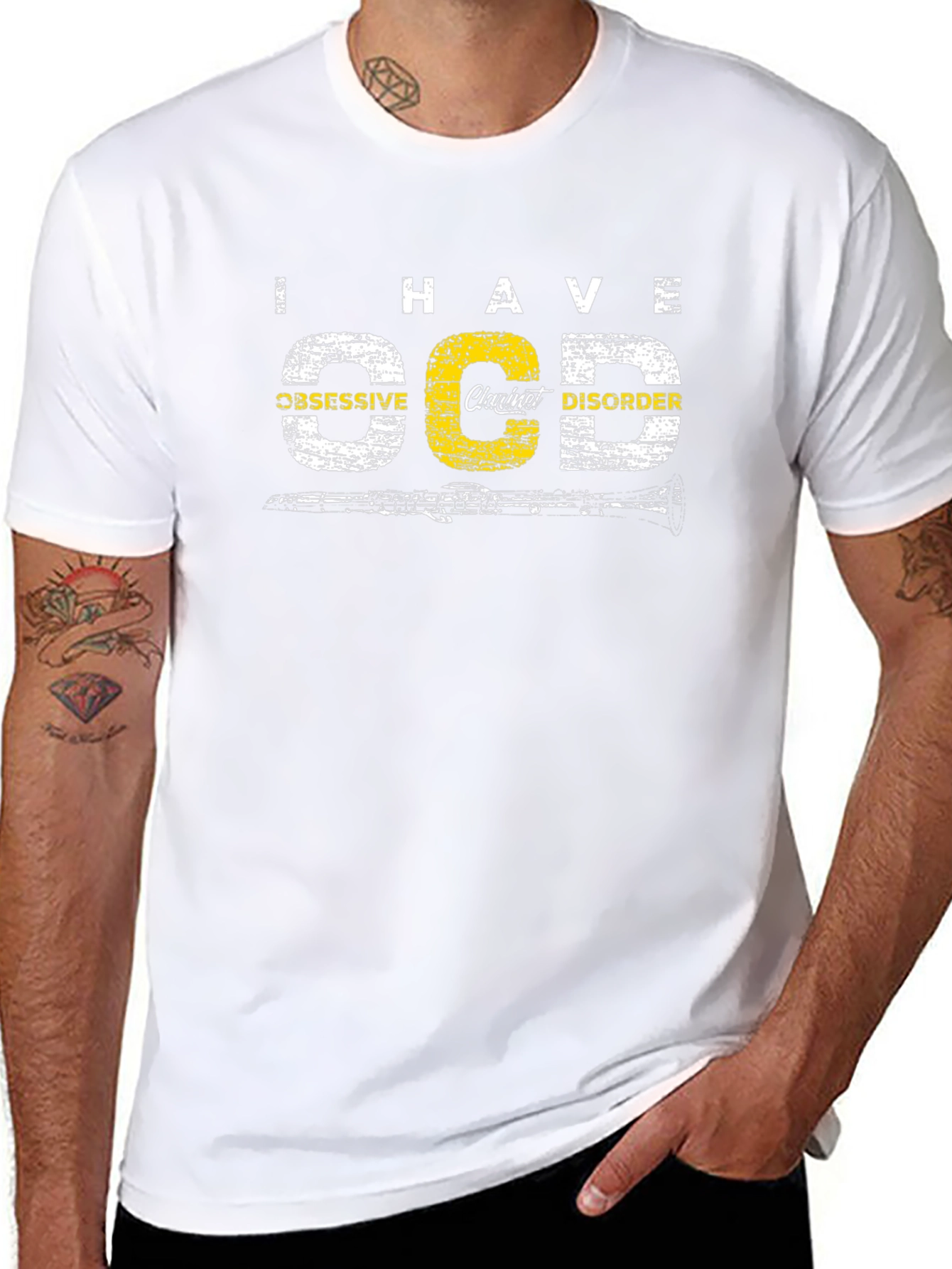 I Have OCD Obsessive Clarinet Disorder T-Shirt