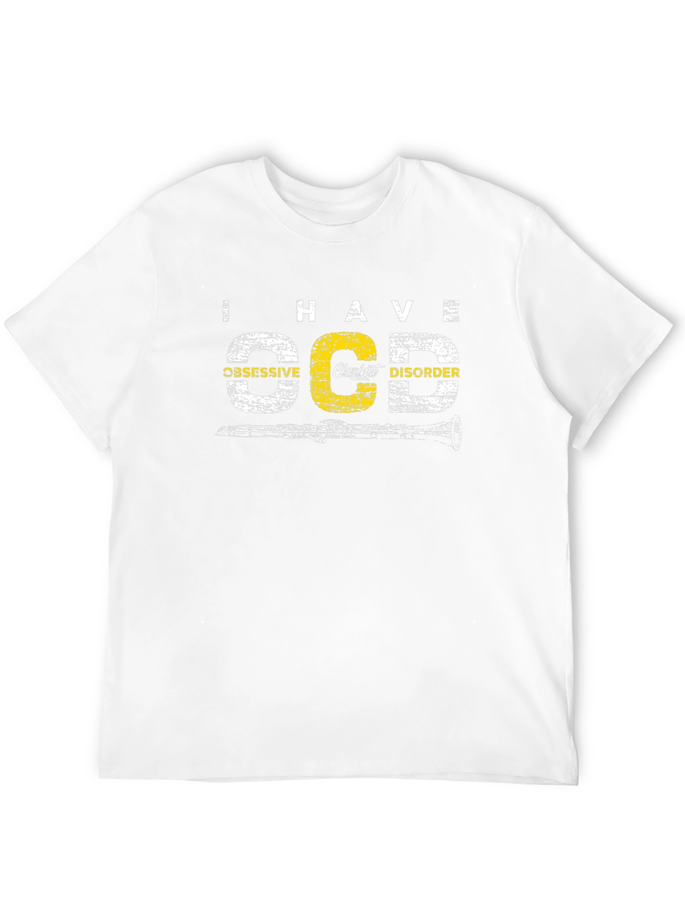 I Have OCD Obsessive Clarinet Disorder T-Shirt