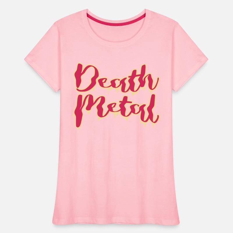 Death Metal Wave Typography Style