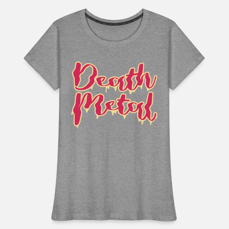 Death Metal Wave Typography Style