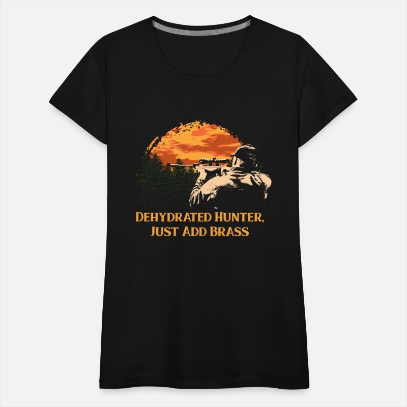 Dehydrated Hunter Just Add Brass Hunting Pun Anima